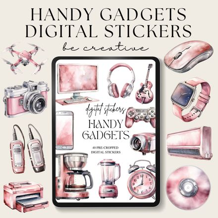 Handy Gadgets Stickers