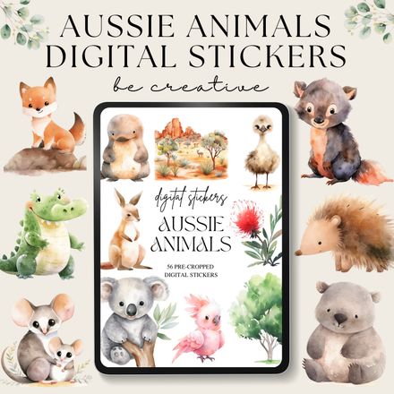 Aussie Animals Stickers