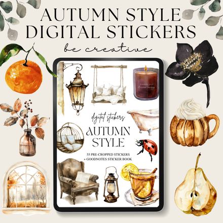 Autumn Style Stickers