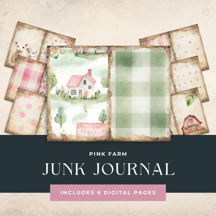 Pink Farm Junk Journal