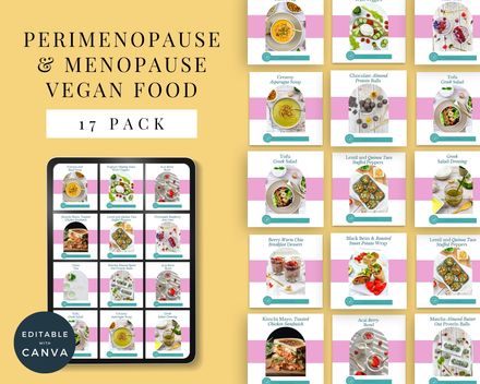Perimenopause and Menopause Vegan posts