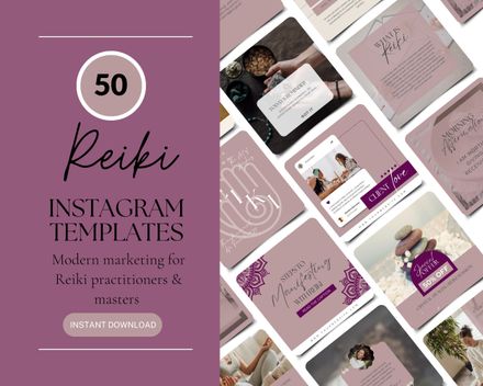 Reiki Social Media Posts