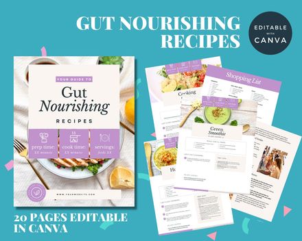 Gut Nourishing Recipes template