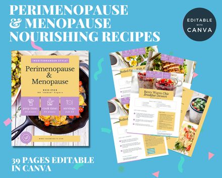 Perimenopause &amp; Menopause Nourishing Recipes