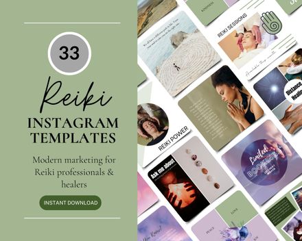 Reiki Social Media Posts