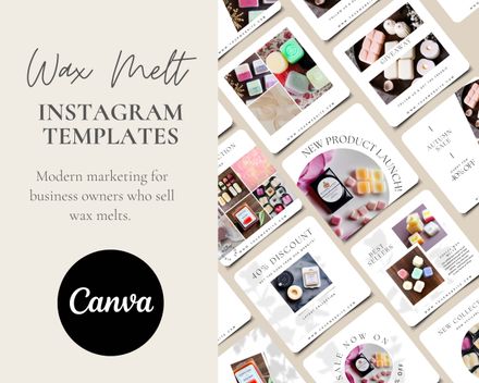 Wax Melts Social Media Posts