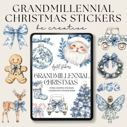 Grand Millennial Stickers