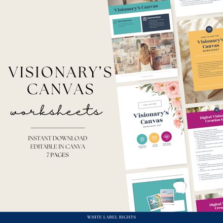 Visionary&#x27;s Canvas Worksheets