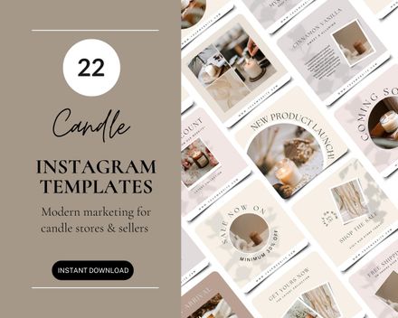 Candle Social Media Posts