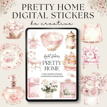Pretty Home Stickers