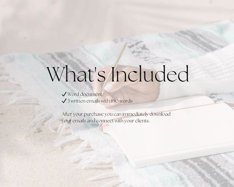 Email welcome sequence for professional photography and videography businesses 