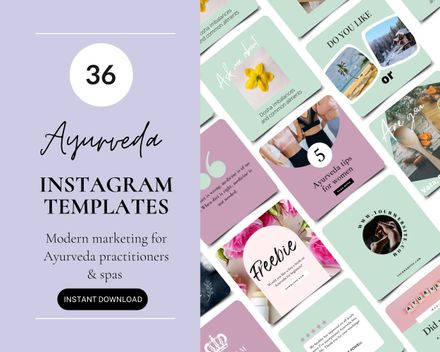 Ayurveda Social Media Posts