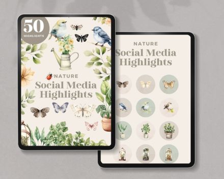 Instagram Highlight Icons - Nature Collection 