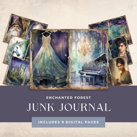 Enchanted Forest Junk Journal Bundle