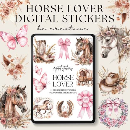Horse Lover Stickers