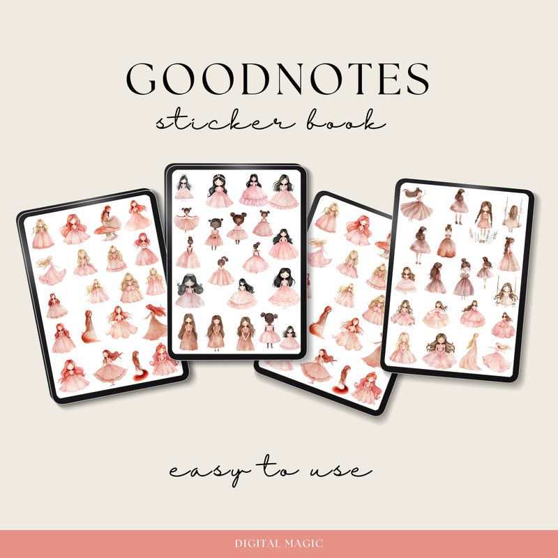 Lovely Princess Stickers