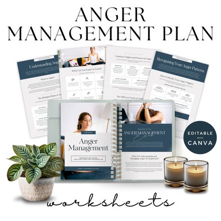Anger Management Plan Worksheets