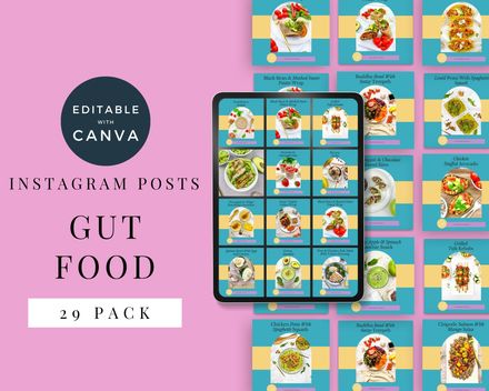 Gut Food Social Media Posts
