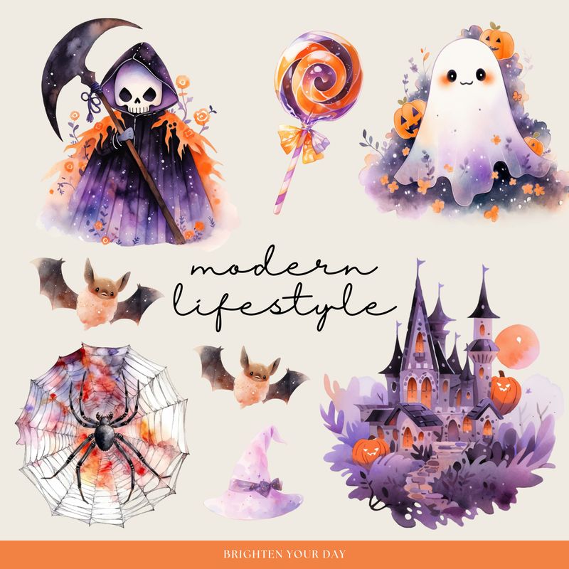 Scary Halloween Stickers