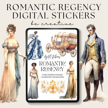 Romantic Regency Stickers