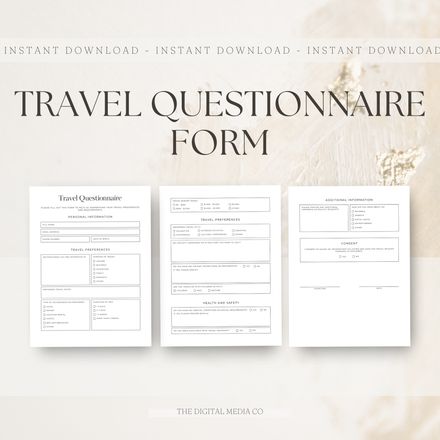 Travel Questionnaire