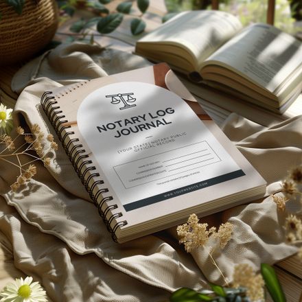 Editable Notary Log Template