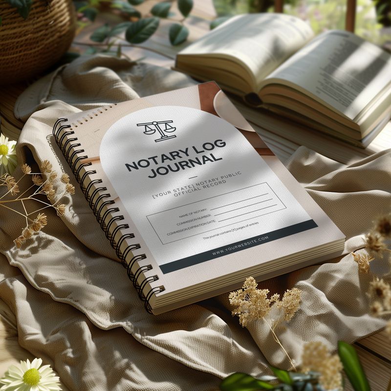 Editable Notary Log Template