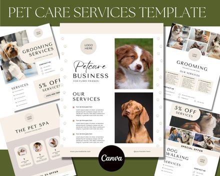 Pet Business Flyers