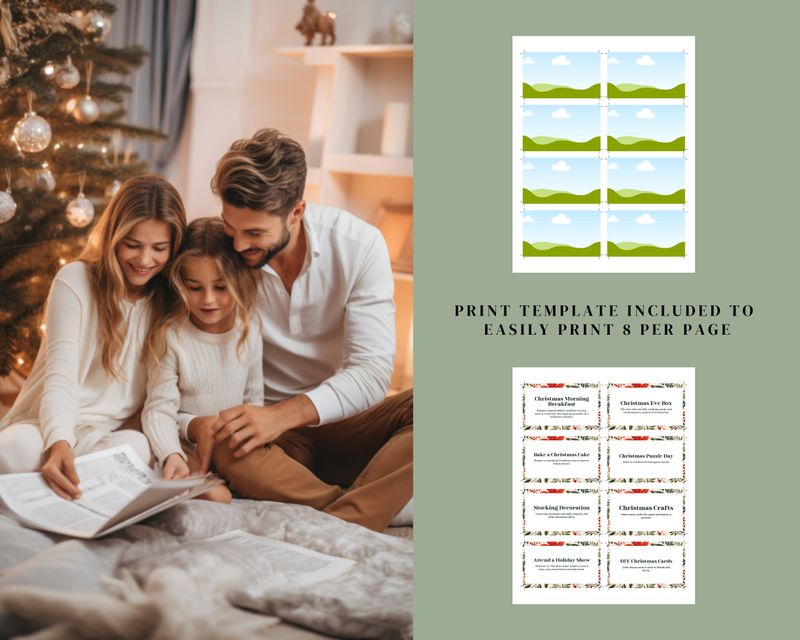Countdown To Christmas Advent Cards