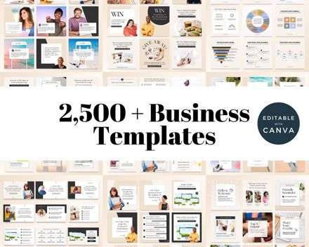 Mega Bundle of Canva Templates