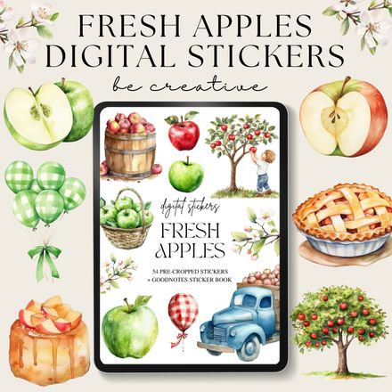 Fresh Apple Stickers