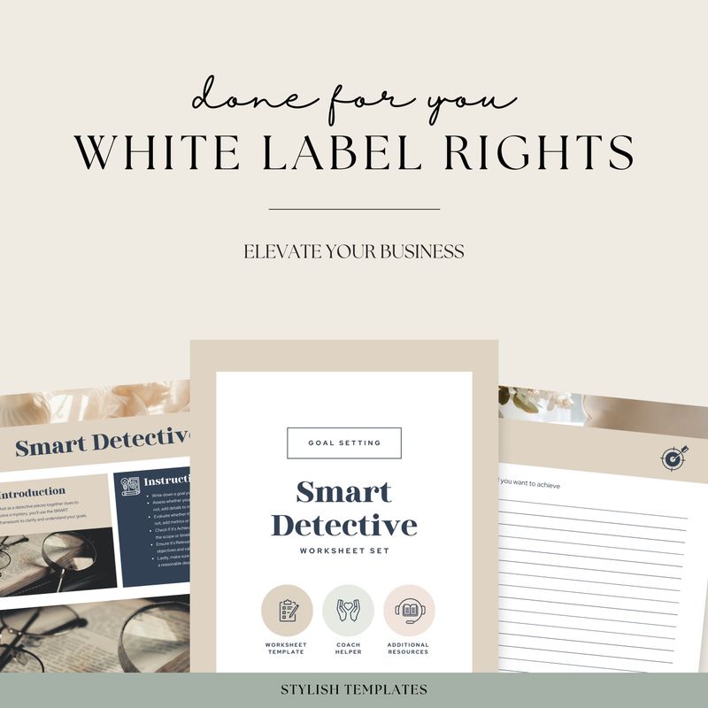  Smart Detective worksheet collection 