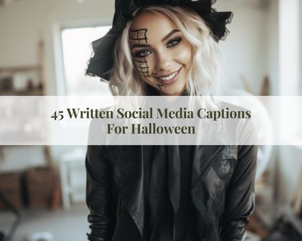 Halloween Written Captions