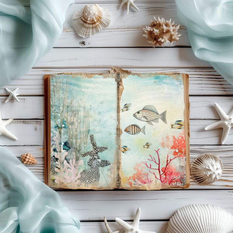Blue Ocean Junk Journal