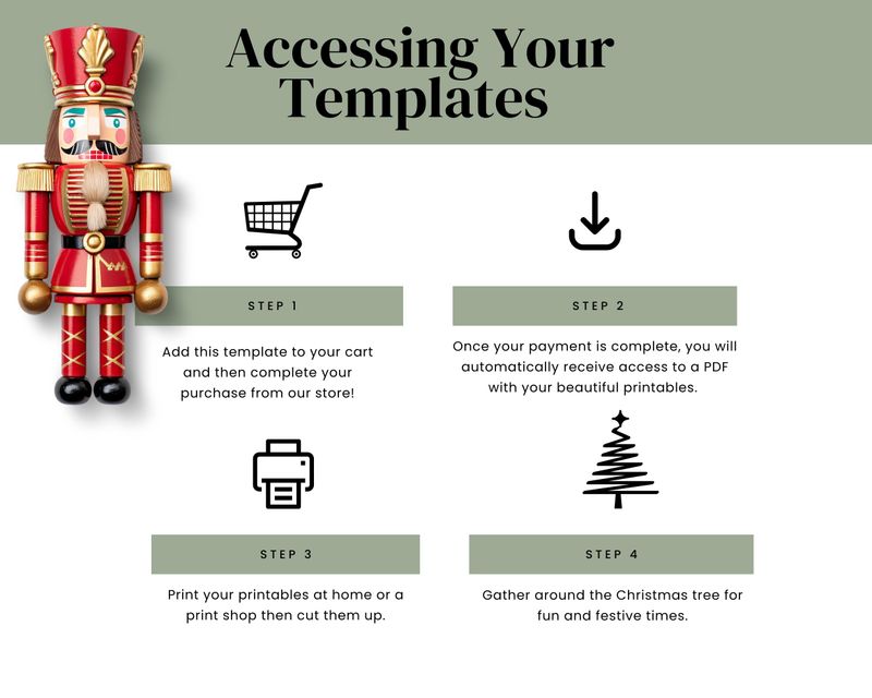 Countdown To Christmas Advent Cards