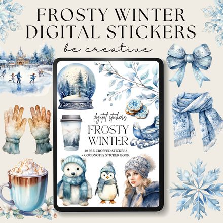 Frostly Winter Stickers