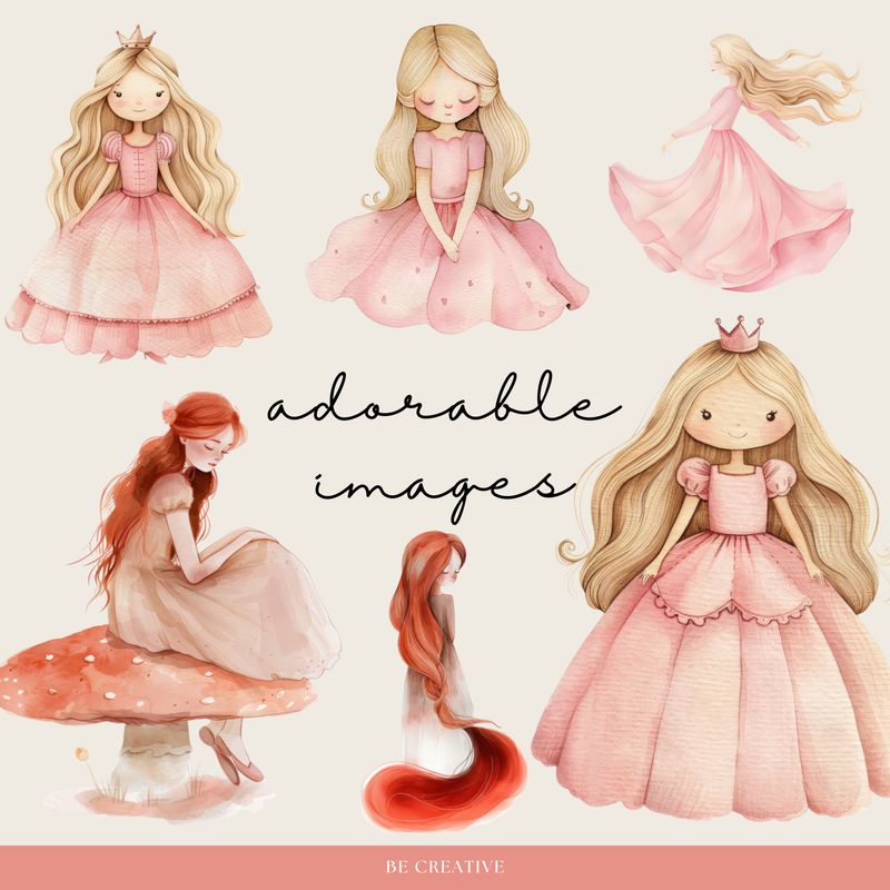 Lovely Princess Stickers