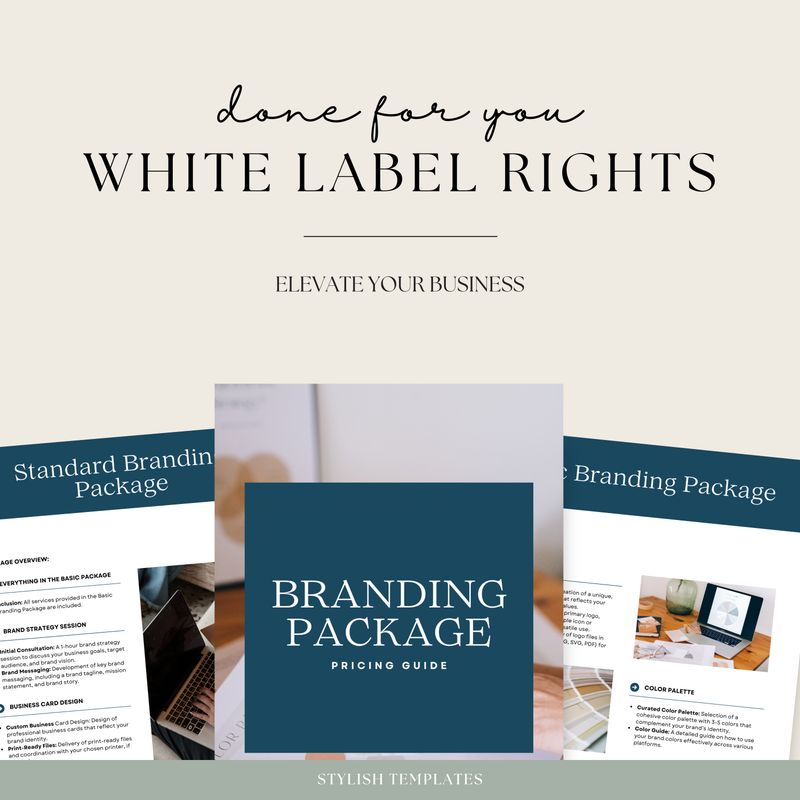 Branding Package Pricing Guide