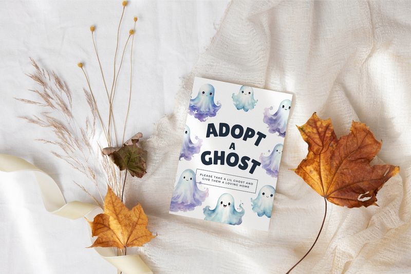 Adopt a Ghost sign