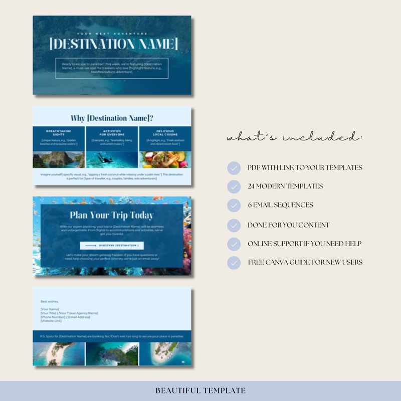 Travel Agency Email Templates