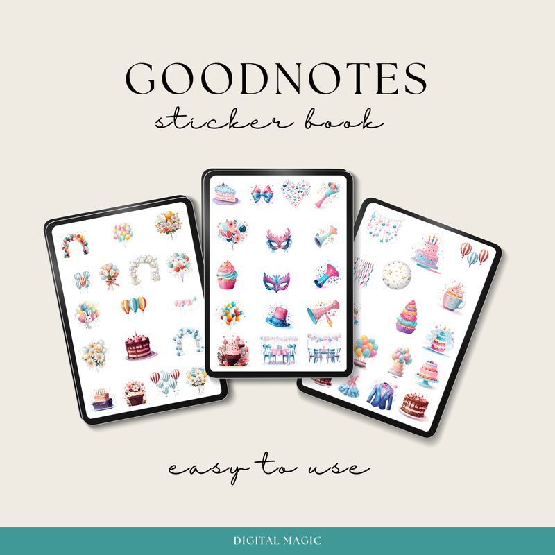 Birthday Celebration Stickers