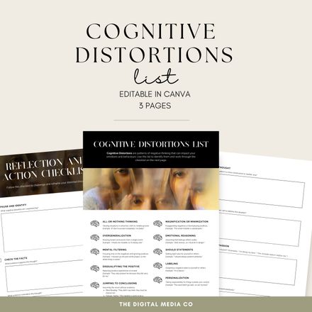 Cognitive Distortions List