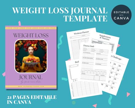 Weight Loss Journal template