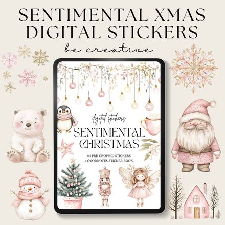Sentimental Christmas Stickers