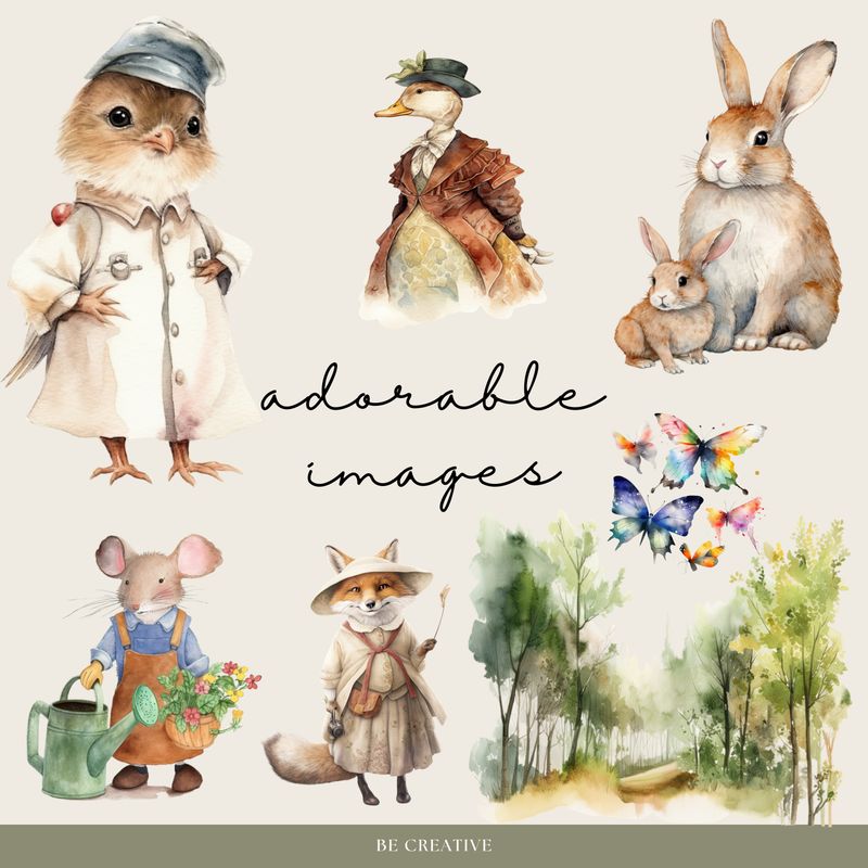 Exploring The Woods Stickers