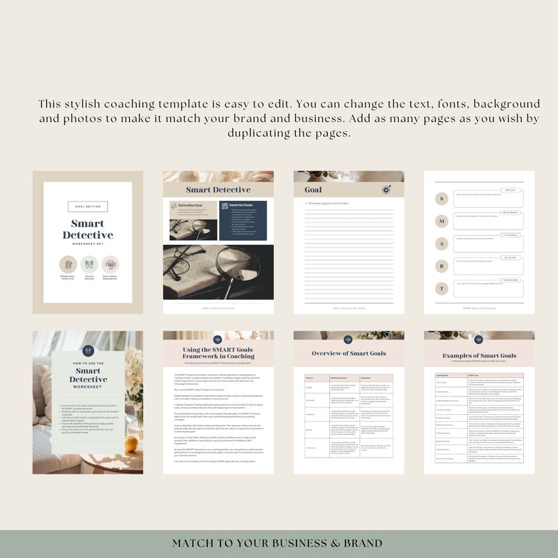  Smart Detective worksheet collection 