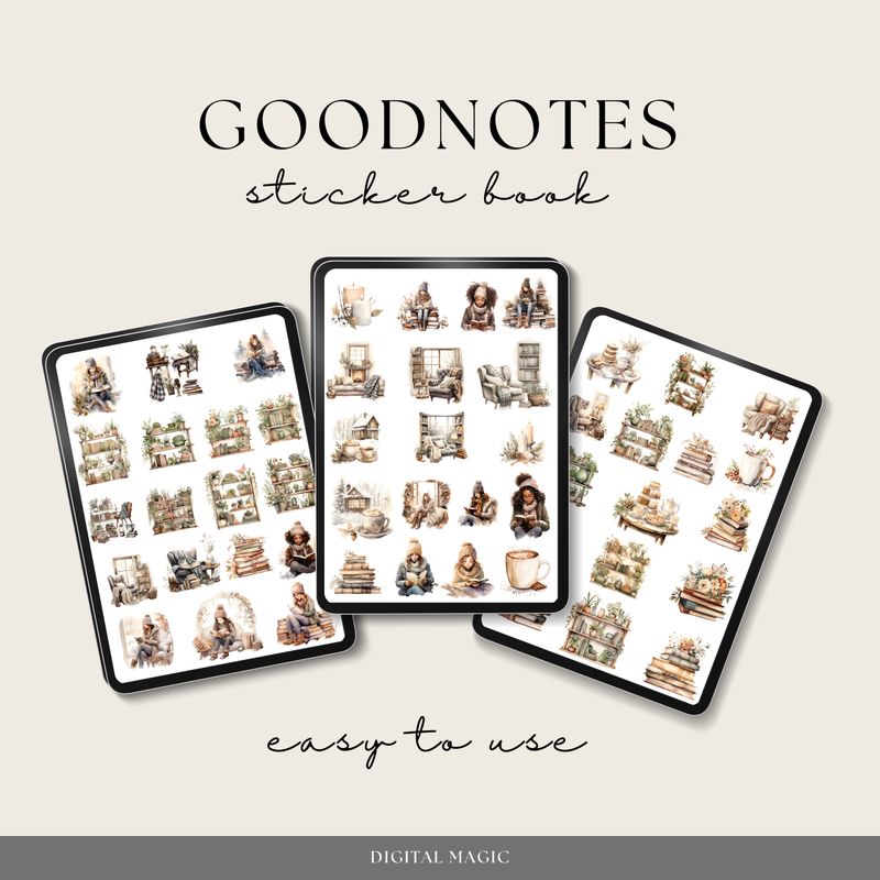 Bookish Mood Stickers