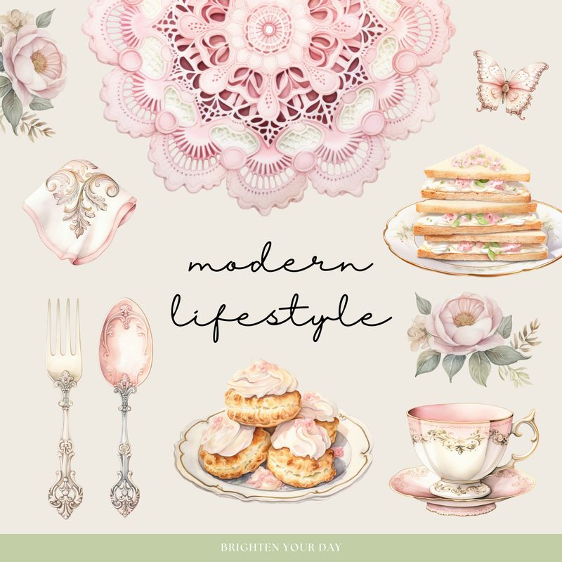 Garden Tea Party Stickers