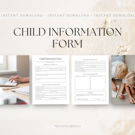 Child Information Form