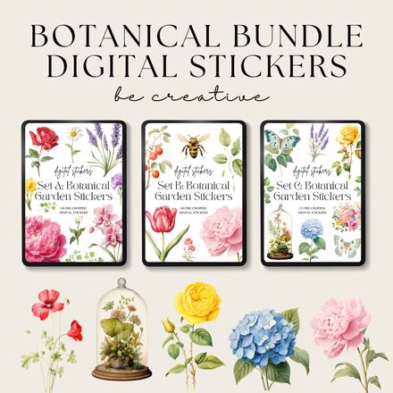 Botanical Garden Sticker Bundle